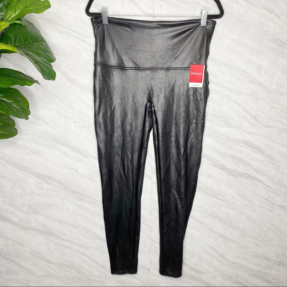 SPANX Pants - Spanx Faux Leather Legging 1X